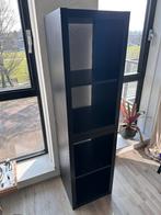 KALLAX Ikea shelf 2 units black, Ophalen, Gebruikt