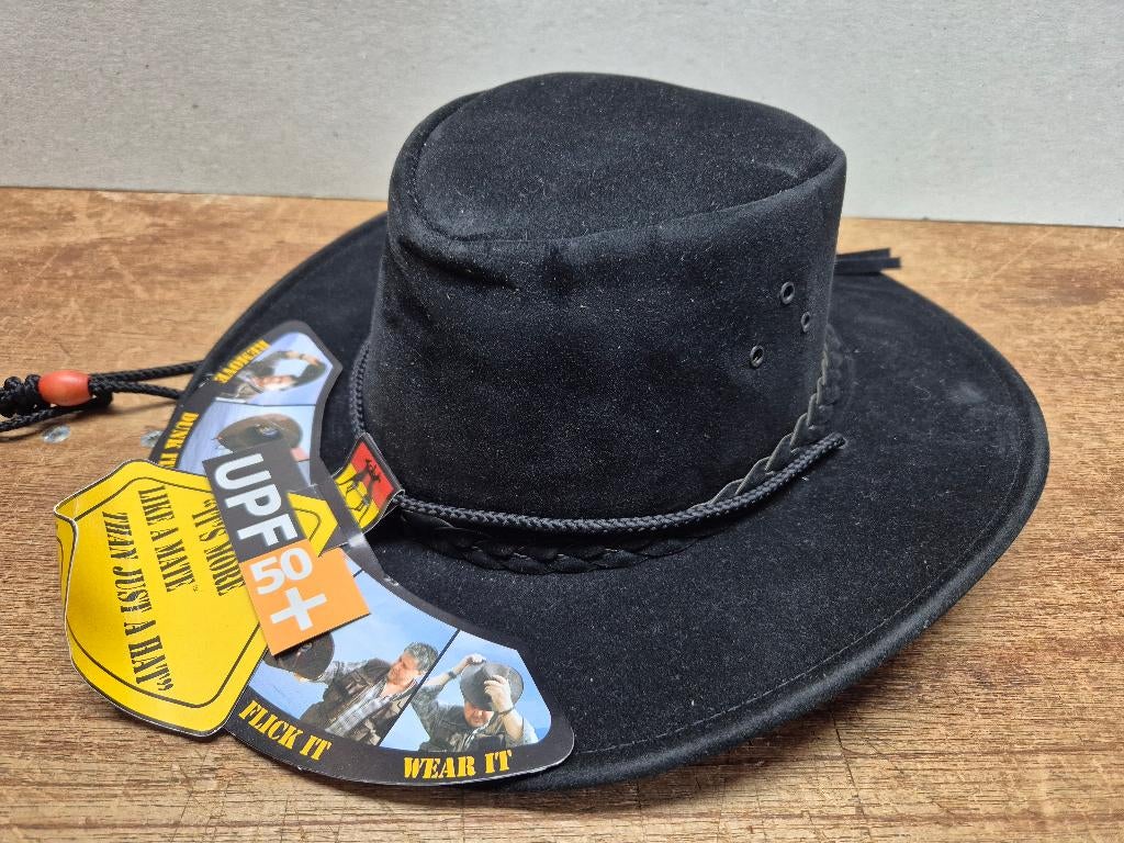 Australië Hoed Bushhat nieuw, maat 59, Large, Hoed, Ophalen of Verzenden, 58 of 59 cm (L, 7¼ of ⅜ inch), Nieuw