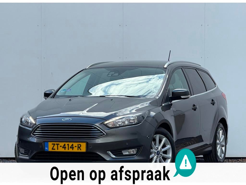 Ford Focus Wagon 1.0 Titanium | 2018 | 125 PK | Trekhaak |, Auto's, Gebruikt, Met garantie (alle), Handgeschakeld, 1216 kg