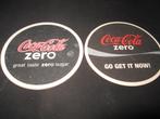 Coca Cola zero viltjes dubbelzijdig Flirting &  light, Verzamelen, Ophalen of Verzenden, Zo goed als nieuw, Gebruiksvoorwerp