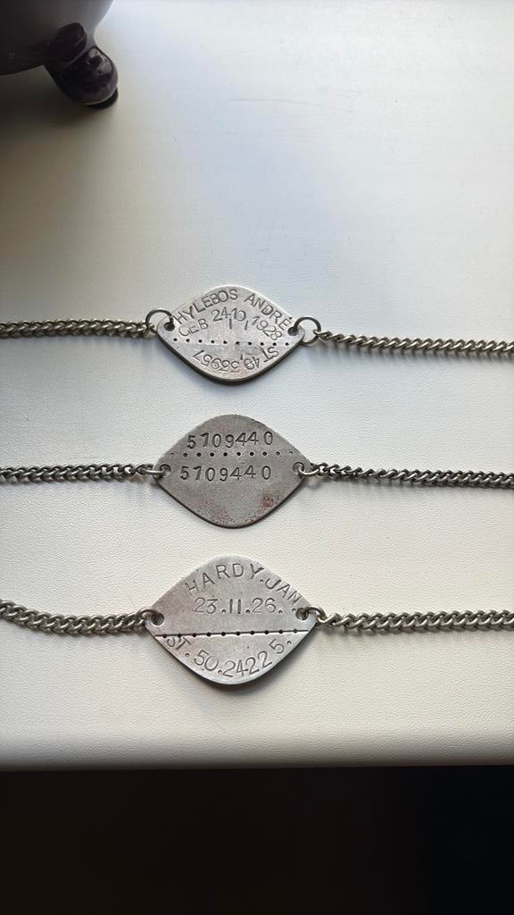 Wo2 dogtags, Verzamelen, Ophalen of Verzenden, Duitsland, Boek of Tijdschrift