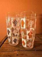 Dominion Glass – Mid‑Century Jaren ’60 Drinkglazen, Verzamelen, Glas en Borrelglaasjes, Ophalen, Zo goed als nieuw, Frisdrankglas