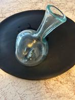 Unieke glazen vaas/karaf - Handgeblazen design, Ophalen of Verzenden