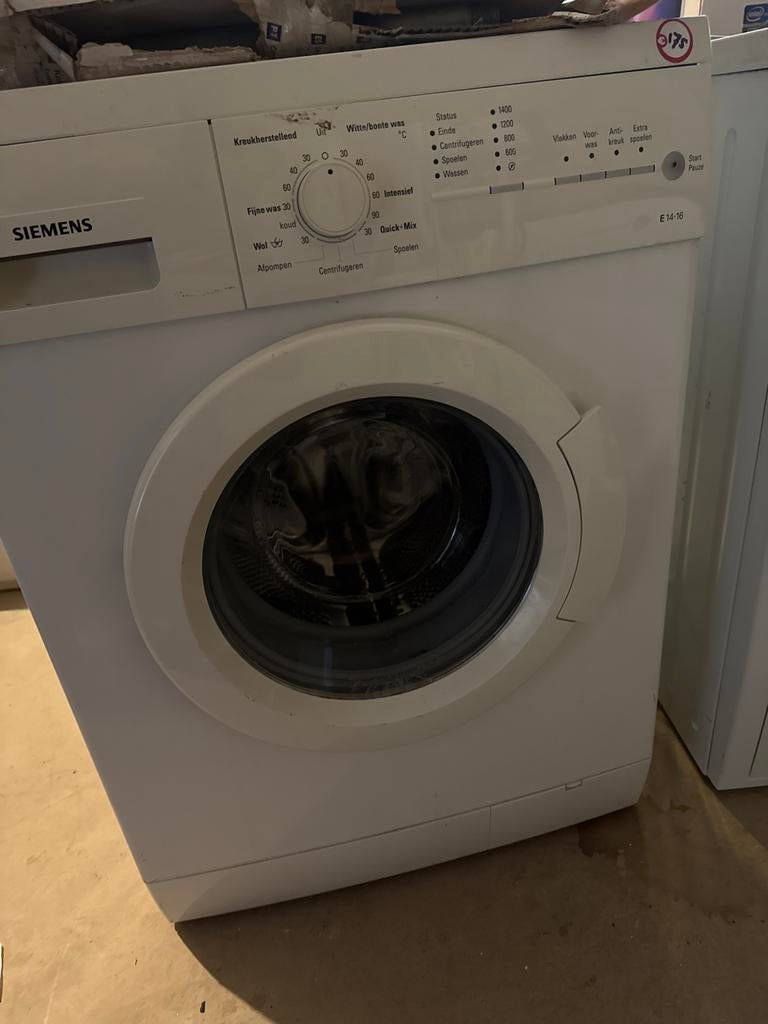 Siemens wasmachine, Witgoed en Apparatuur, Ophalen of Verzenden, Gebruikt, 1200 tot 1600 toeren, Voorlader