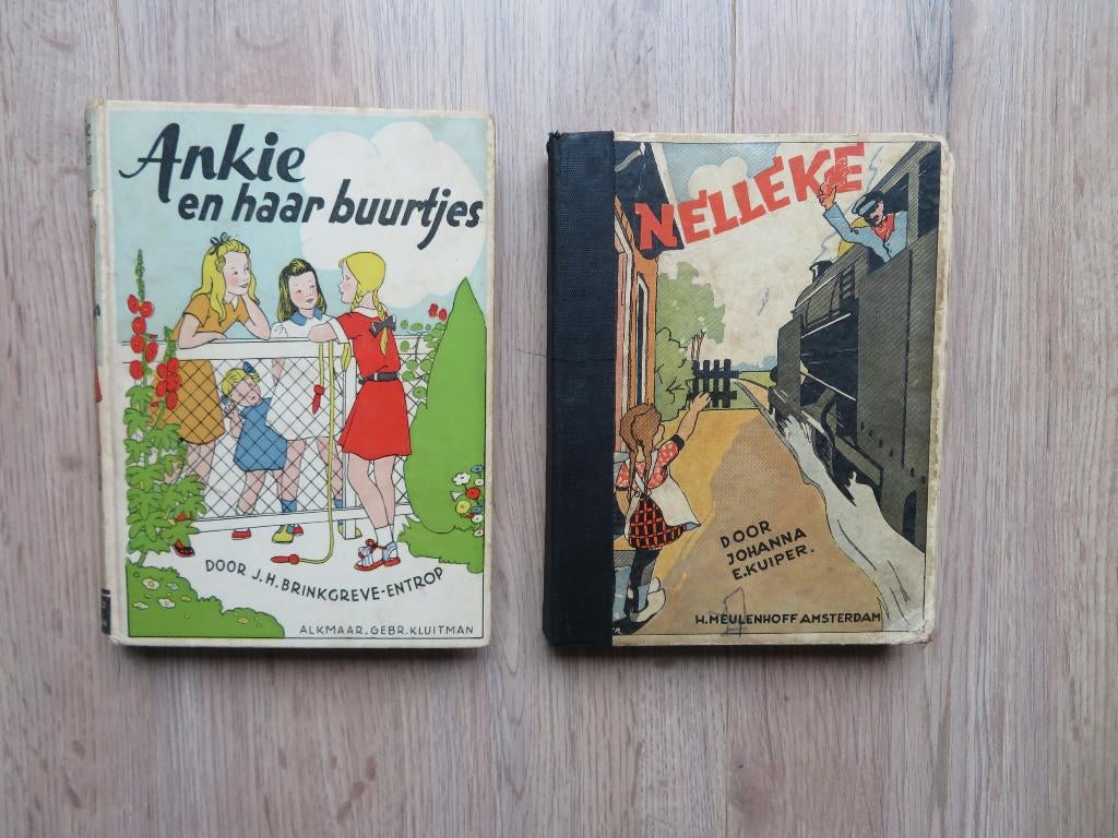 Jaren 40-  Nelleke, Ankie en haar buurtjes, Boeken, Ophalen of Verzenden, Gelezen, Fictie algemeen