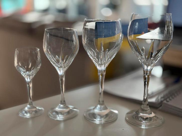 Kristallen glazen Schott Zwiesel, Antiek en Kunst, Antiek | Glas en Kristal, Ophalen