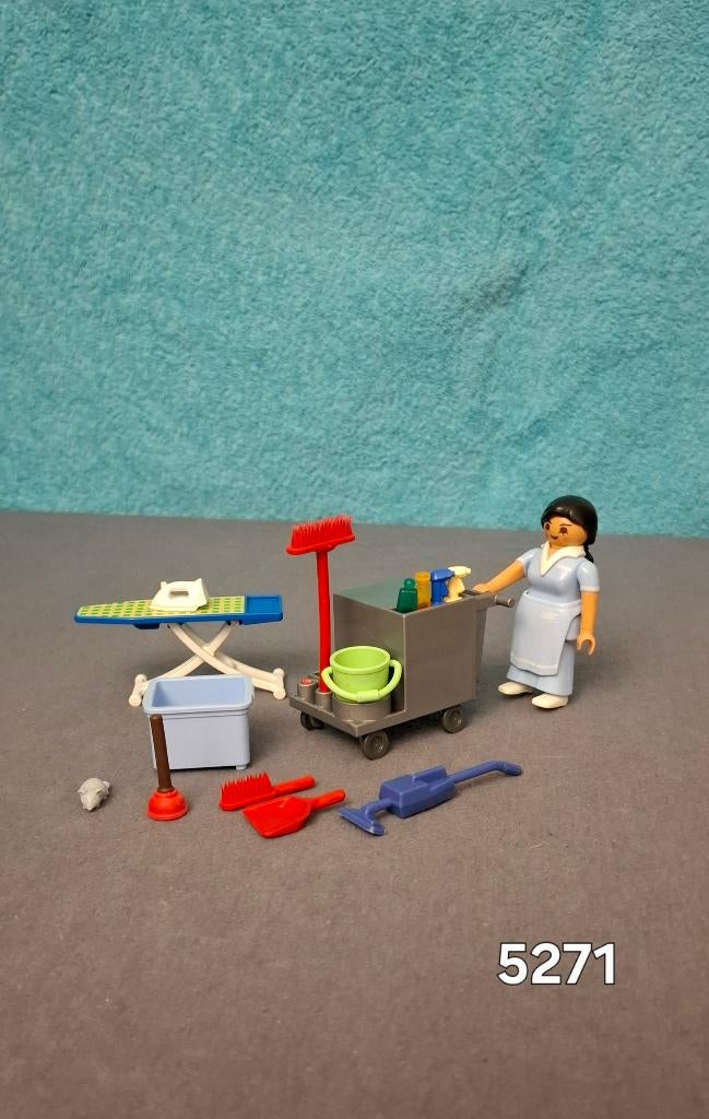 Playmobil 5271 Kamermeisje met trolley, Ophalen, Gebruikt, Los playmobil
