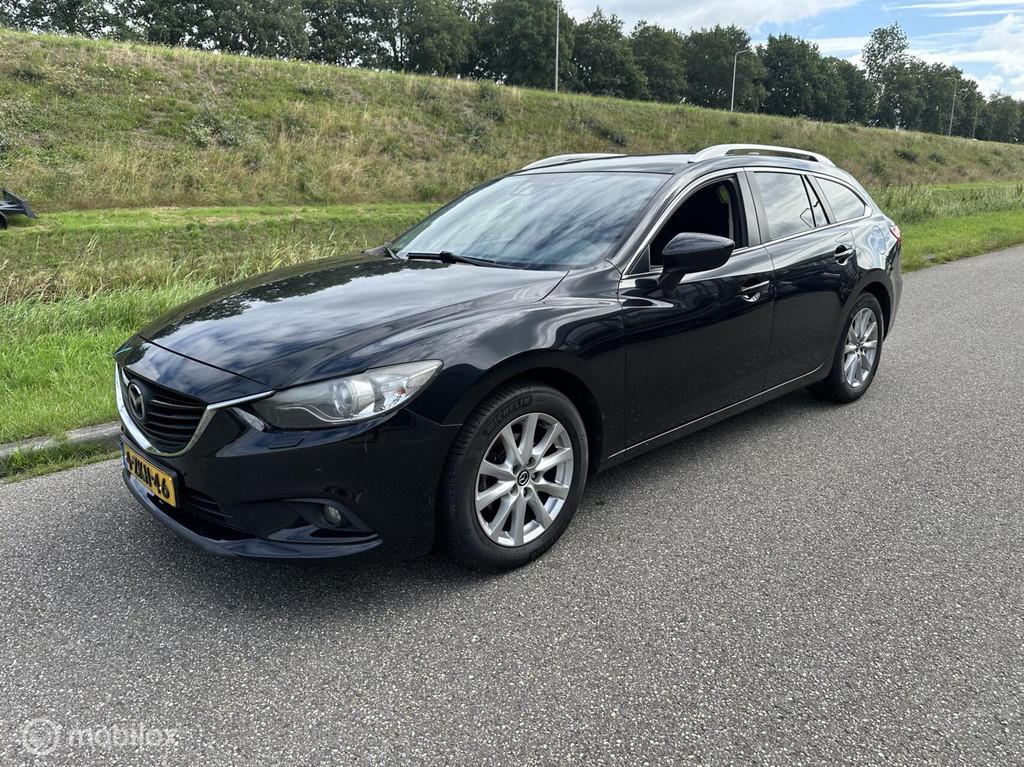 Mazda 6 Sportbreak 2.2D Skylease+, Auto's, Mazda, Bedrijf, Te koop, 6 sportbreak, ABS, Airbags, Airconditioning, Alarm, Bi-Xenon koplampen