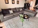 Luxe grijze hoekbank (label overgenomen door RAW Interiors), Ophalen, Gebruikt, Hoekbank, 300 cm of meer