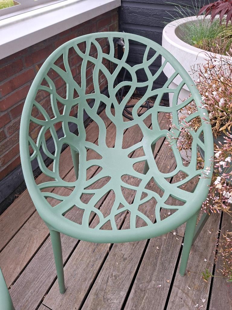 Stapelbare terrasstoelen, Ophalen, Nieuw, Wicker, Stapelbaar