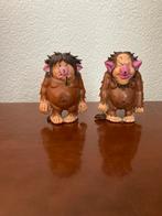 Twee trollen - David de Kabouter, Verzamelen, Poppetjes en Figuurtjes, Ophalen of Verzenden, Zo goed als nieuw