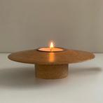 Scandinavisch Design KANDELAAR oak eik hout space ufo Deens, Gebruikt, Ophalen of Verzenden, Hout, Kandelaar