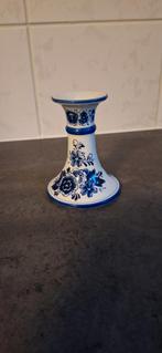 Delftsblauwe kandelaar 12 cm, Ophalen of Verzenden