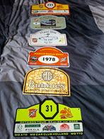 6 MG Club borden, kunststof, diverse evenementen, Ophalen of Verzenden, Gebruikt