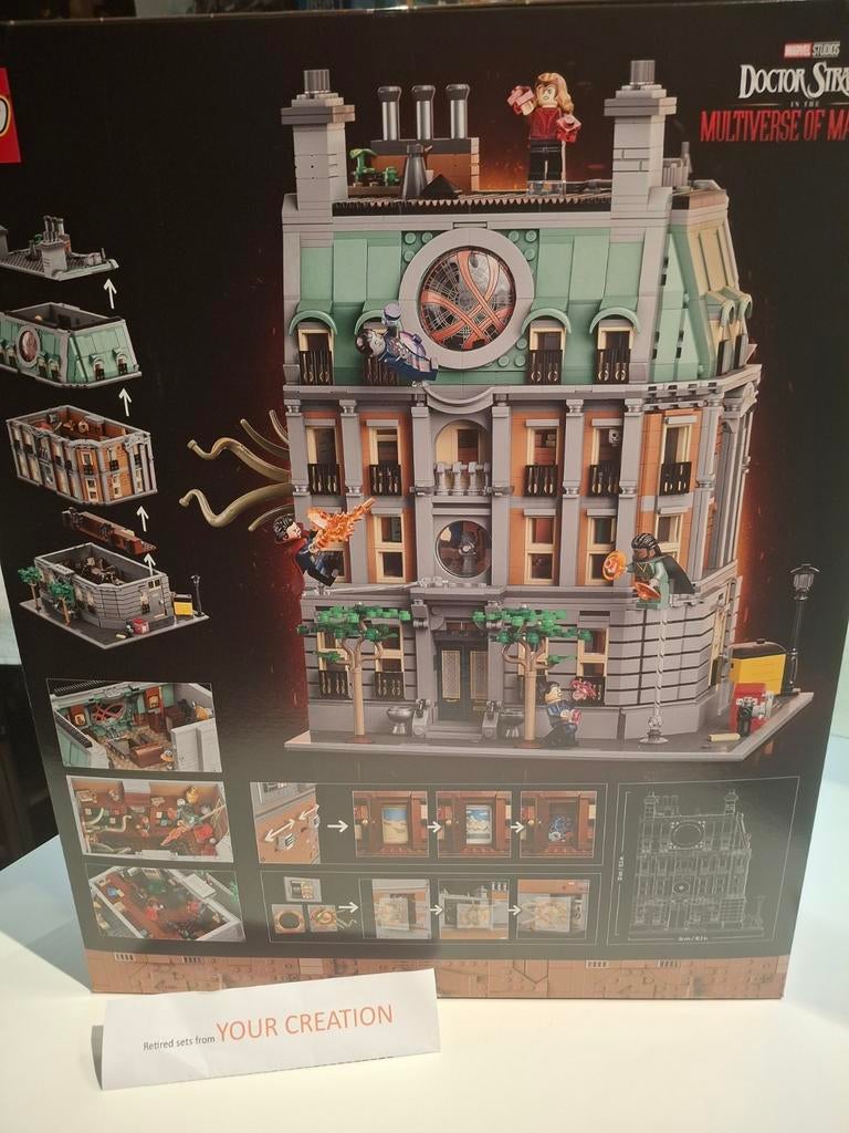 NIEUW LEGO 76218 Marvel Sanctum Sanctorum, Ophalen of Verzenden, Nieuw, Lego