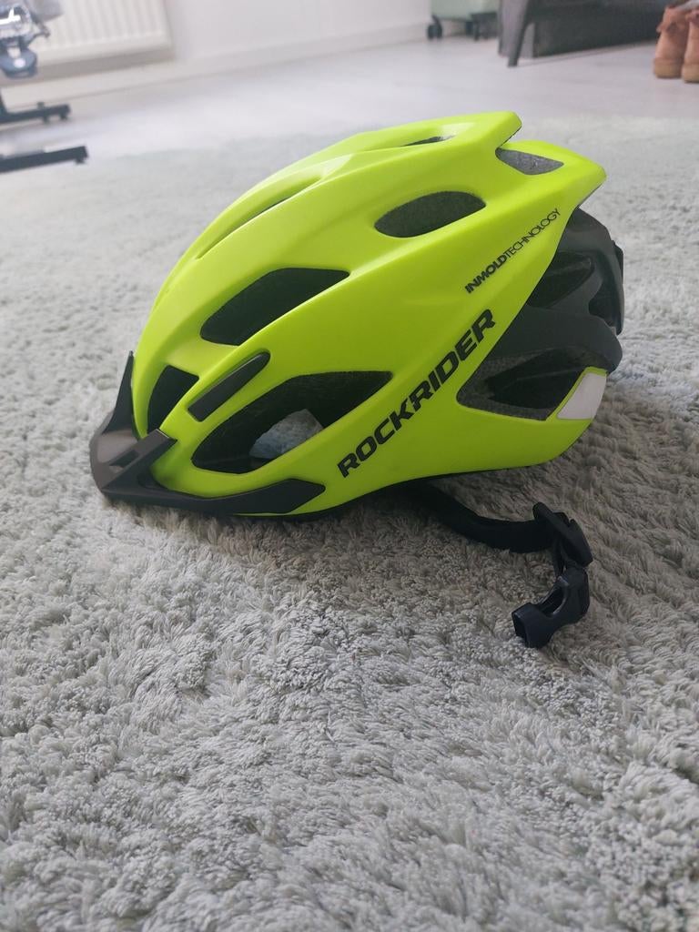 Rockrider ST500 Fluo Fietshelm - Maat M (53-59cm), Ophalen, M, Zo goed als nieuw, Rockrider