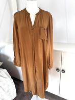 10 FEET cognac kleur beeldige doorknoop jurk mt 40/42 CHCS, Kleding | Dames, Jurken, Maat 38/40 (M), Bruin, 10 Feet, Ophalen of Verzenden