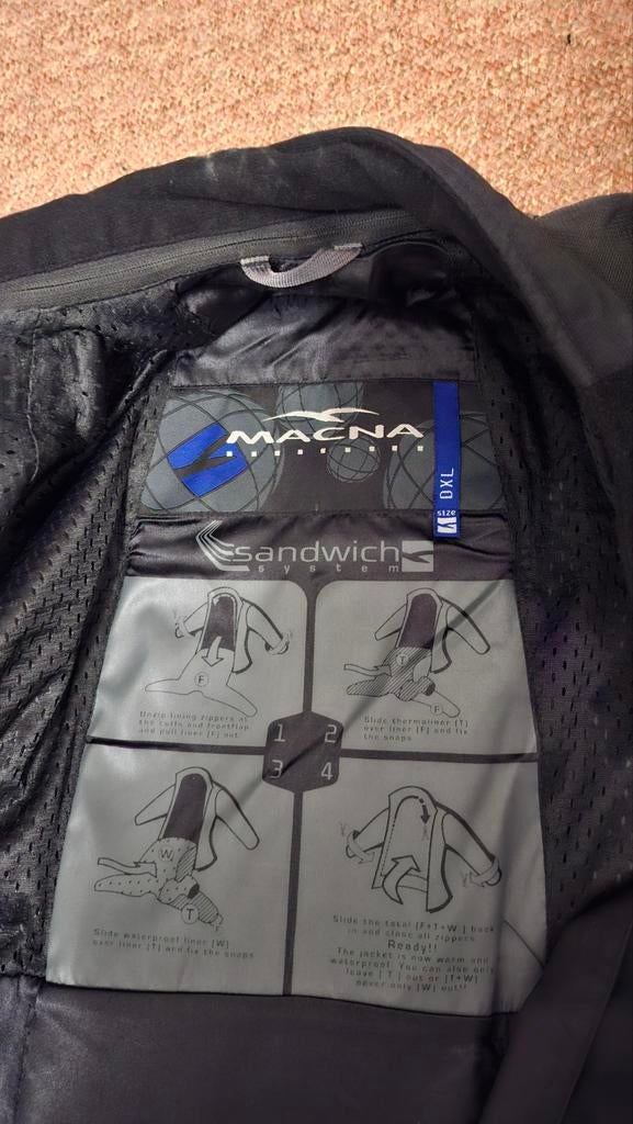 Macna motorjas DXL, Ophalen