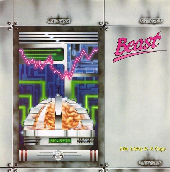 Beast – Like Living In A Cage L.P. Nieuw, Ongebruikt., Cd's en Dvd's, Ophalen of Verzenden, Nieuw in verpakking, 12 inch