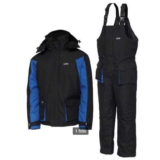 Dam O.T.T. Thermal Suit Black Night/Blue