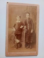 CDV Den Haag Kind Jongen en Meisje, Verzamelen, Foto's en Prenten, Gebruikt, Foto, Ophalen of Verzenden, Voor 1940