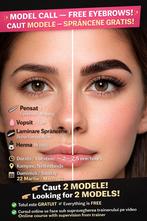 MODEL GEZOCHT - GRATIS  MODEL CALL FREE EYEBROWS, Ophalen of Verzenden, Nieuw, Ogen, Verzorging