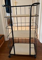 Bakkers wagentje met 3 planken, Huis en Inrichting, Kasten | Overige, Ophalen, Zo goed als nieuw