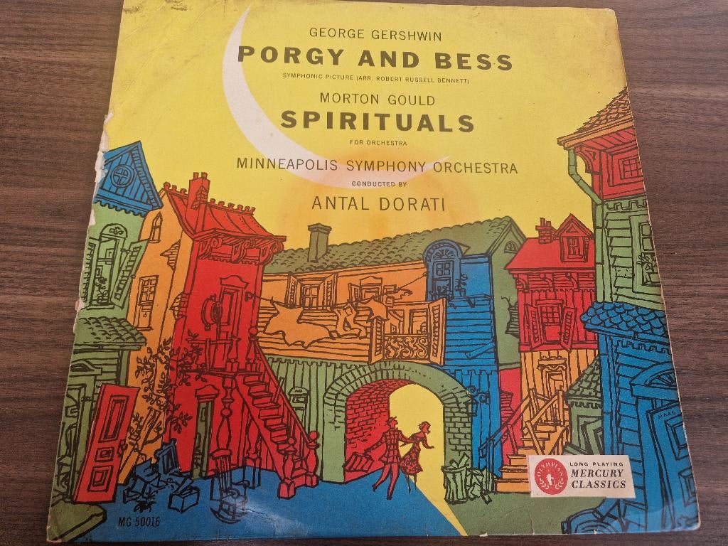 George Gershwin Porgy And Bess And Morton Gould Spirituals, Cd's en Dvd's, Vinyl | Klassiek, Ophalen of Verzenden, Zo goed als nieuw