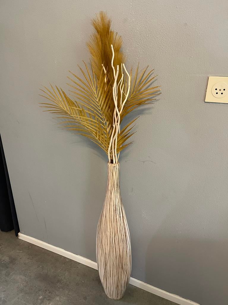 Hoge vaas met decoratieve takken, Ophalen, Overige materialen, Gebruikt, Overige kleuren