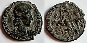 Romeinse munt Constantius Gallus, S4055, Verzenden, Overige landen