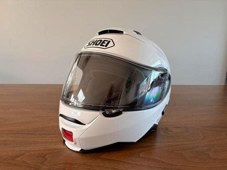 Shoei Neotec II maat XS WIT NIEUWSTAAT, Motoren, Kleding | Motorhelmen, Systeemhelm, XS, Shoei, Tweedehands, Ophalen