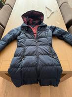 Tommy Hilfiger Lange Blauwe Dames Jas, Ophalen, Zo goed als nieuw, Maat 34 (XS) of kleiner, Blauw