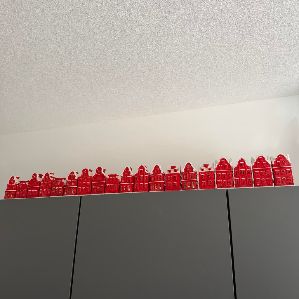 Hollandse huisjes AH / Postcodeloterij, Verzamelen, Overige Verzamelen, Ophalen of Verzenden, Zo goed als nieuw