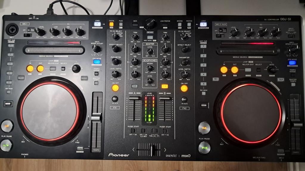 Pioneer DDJ-S1 Serato DJ Controller/dj set, Ophalen, Zo goed als nieuw, Dj-set, Pioneer