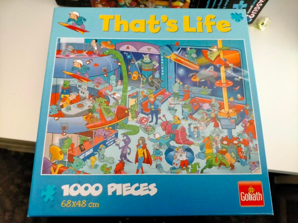 That.s lift puzzels te koop, Ophalen, 500 t/m 1500 stukjes, Zo goed als nieuw, Legpuzzel