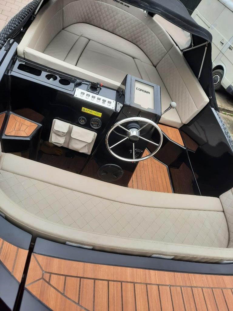 Corsiva 595  Tender familie sloep 50pk Honda vaarbewijsvrij, Watersport en Boten, Ophalen, Zo goed als nieuw, 30 tot 50 pk, 3 tot 6 meter