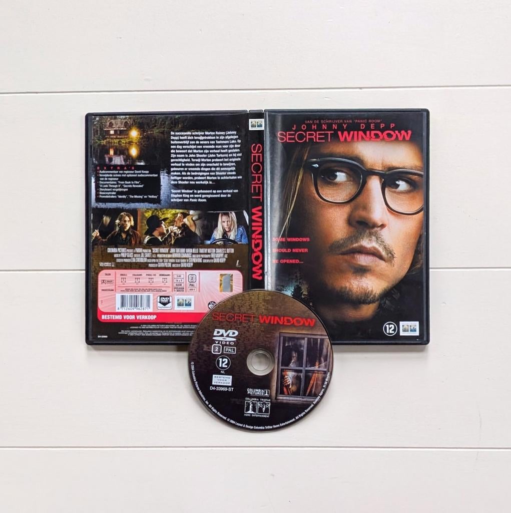 Secret Window (2004) DVD, Johnny Depp, Stephen King, Ophalen of Verzenden