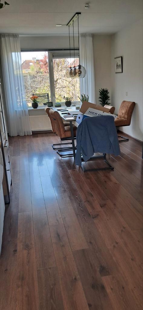 Laminaatvloer, Doe-het-zelf en Verbouw, Vloerdelen en Plavuizen, Gebruikt, Laminaat, Hout, 50 tot 150 cm, 10 tot 30 cm, 10 m² of meer