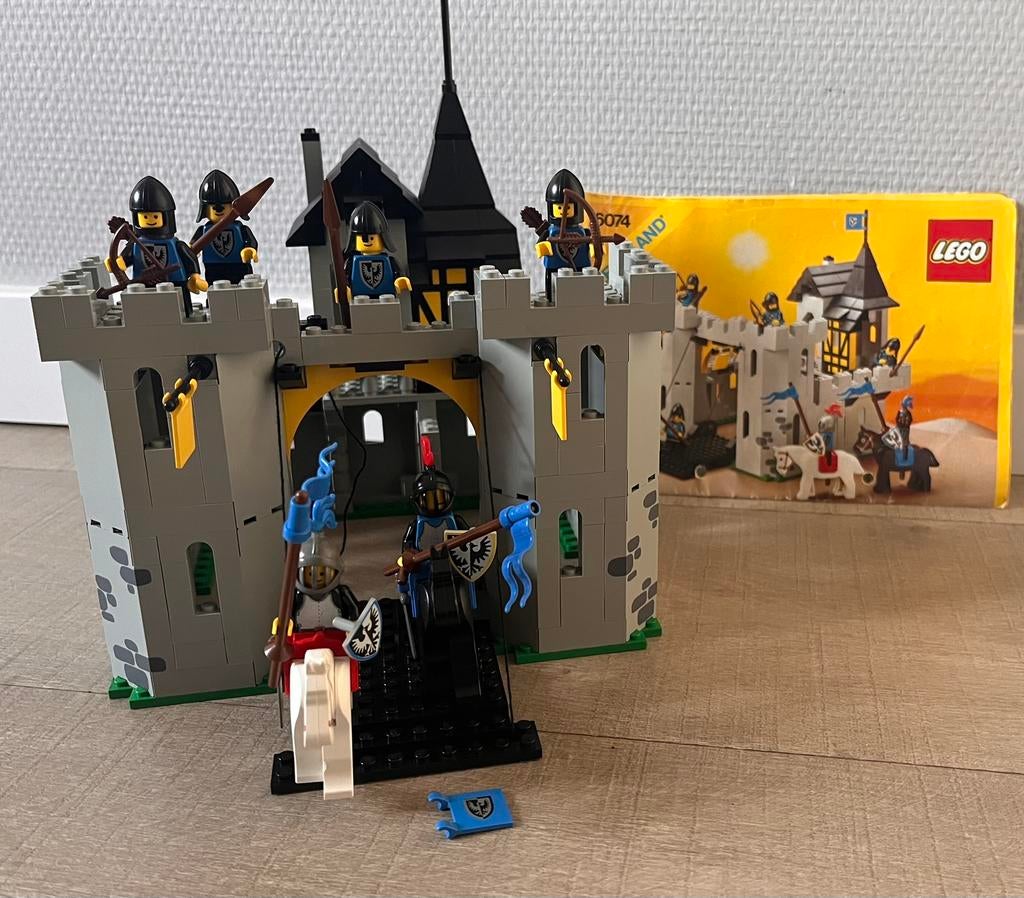 Complete set Lego kasteel Black Falcon (6074), Compleet, Gebruikt, Lego, Ophalen of Verzenden
