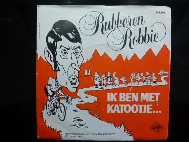 Rubberen Robbie. Ik ben met Katootje../ De palingvissers., Cd's en Dvd's, Vinyl Singles, Gebruikt, 7 inch, Single, Ophalen of Verzenden