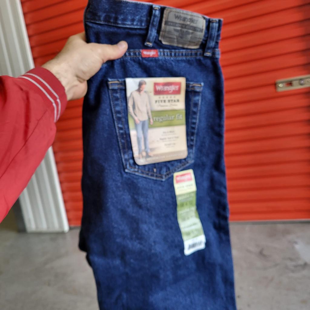 Wrangler Five Star jeans heren – nieuw, Kleding | Heren, Badmode en Zwemkleding, Ophalen of Verzenden, Overige maten, Blauw