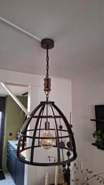 Praxis, Brilliant hanglamp Matrix zwart - 48cm - E27, Ophalen, Zo goed als nieuw, Metaal, Minder dan 50 cm