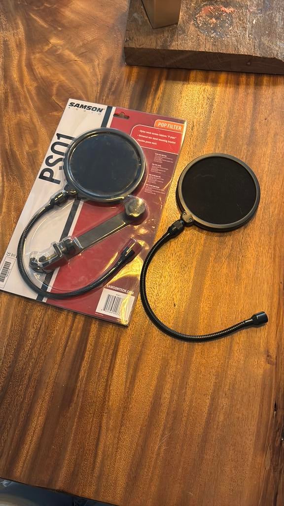 PS01 pop filter van samson AUDIO, Ophalen of Verzenden, Zo goed als nieuw, Overige merken