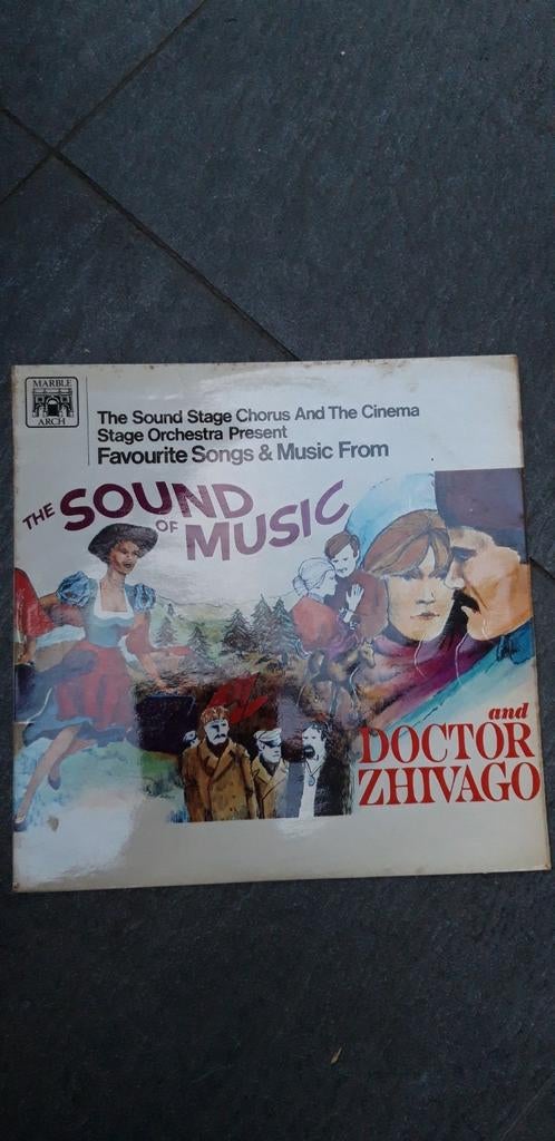 Lp sound of music, Cd's en Dvd's, Vinyl | Filmmuziek en Soundtracks, Ophalen of Verzenden, Gebruikt, 12 inch