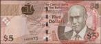 Bahamas 5 dollars 2007 UNC p.72 (# 20), Verzenden, Midden-Amerika, Los biljet