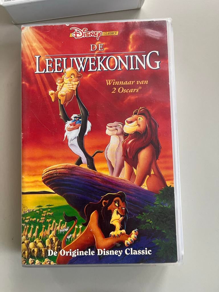 De leeuwenkoning video VHS, Alle leeftijden, Ophalen of Verzenden, Gebruikt