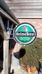 Te Koop heineken lichtbak, Ophalen, Zo goed als nieuw, Reclamebord, Plaat of Schild, Heineken