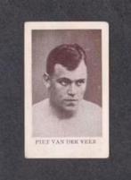 Sportplaatje Piet van der Veer Boksen Zwaargewicht (57)., Verzamelen, Ophalen of Verzenden, Zo goed als nieuw