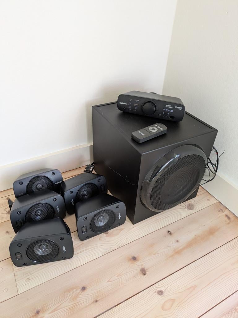 Logitech Z906 Speaker Set, Ophalen of Verzenden, 5.1-systeem, Overige merken