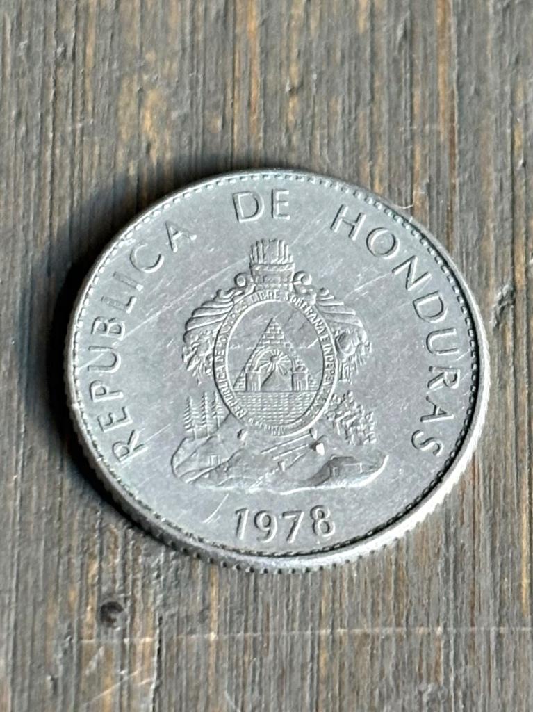 20 Centavos 1978 Honduras, Postzegels en Munten, Munten | Amerika, Ophalen of Verzenden, Zuid-Amerika, Losse munt
